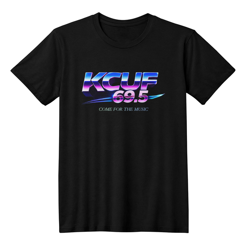 KCUF Music in BLK - T-shirt