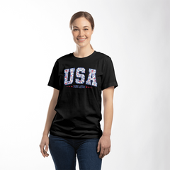 USA Est. 1776 Shirt – Floral Americana Tee 🌸