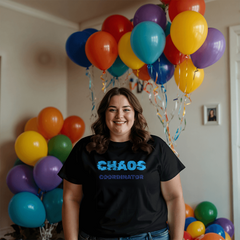 Chaos Coordinator Mom Tee – The Real MVP 💪
