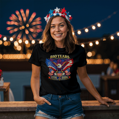 250 Years of Freedom Celebration Tee – 1776–2026