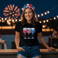 Red, Wine & Freedom Tee