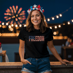 Freedom Flag Tee – Bold American Pride