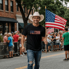 Freedom Flag Tee – Bold American Pride