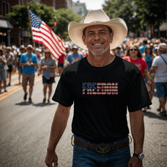 Freedom Flag Tee – Bold American Pride