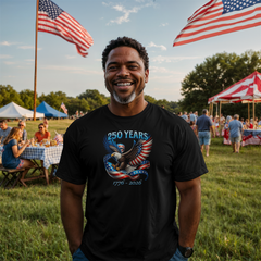 250 Years of Freedom Tee – American Eagle 1776–2026