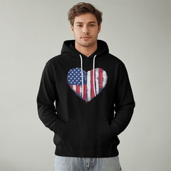 USA Heart Hoodie – Comfort Meets Patriotism ❤️
