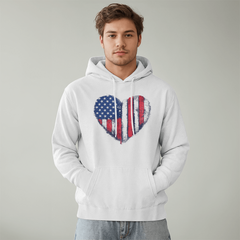 USA Heart Hoodie – Comfort Meets Patriotism ❤️