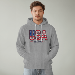 USA Est. 1776 Hoodie – Classic American Pride