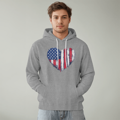 USA Heart Hoodie – Comfort Meets Patriotism ❤️