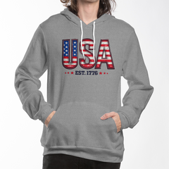 USA Est. 1776 Hoodie – Classic American Pride