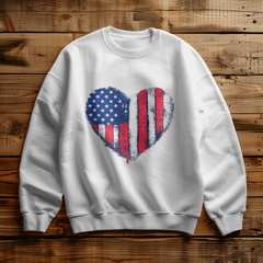 America Is in My Heart Crewneck Sweatshirt