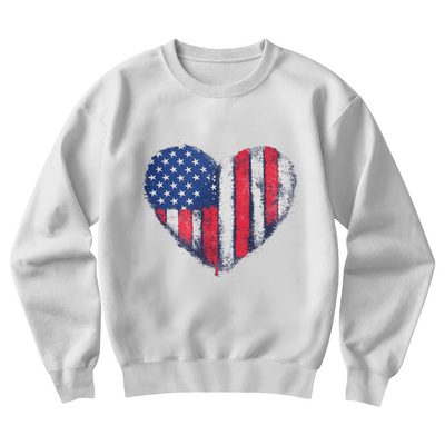 America Is in My Heart Crewneck Sweatshirt