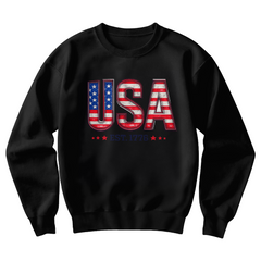 Born Under The Stars & Stripes Crewneck Sweatshirt
