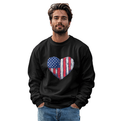 America Is in My Heart Crewneck Sweatshirt