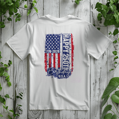 Happy 250th Birthday America Tee – 1776–2026