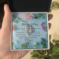 Mom you gave me everything - Heart Necklace