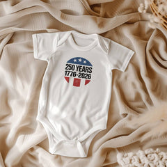 250 Years of Freedom Baby Onesie