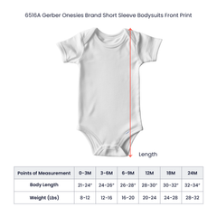 America 250 Ribbon Baby Onesie