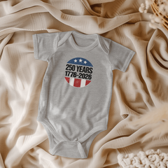 250 Years of Freedom Baby Onesie