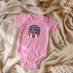 250 Years of Freedom Baby Onesie