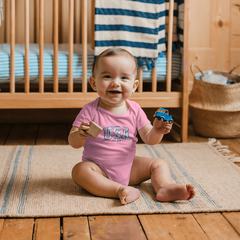 Your little Floral USA Baby Onesie