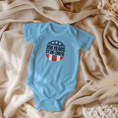 250 Years of Freedom Baby Onesie