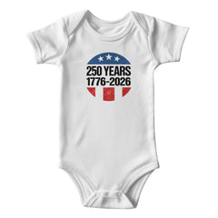 250 Years of Freedom Baby Onesie