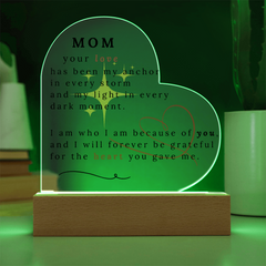 Mom-you're my anchor