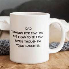 Father - Daughter Sentimental Coffee Mug ❤️