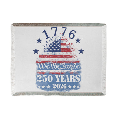 250 Years of American Pride Woven Blanket