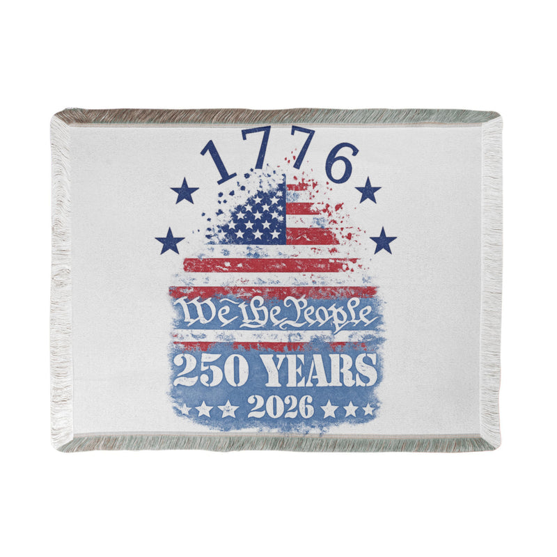 250 Years of American Pride Woven Blanket