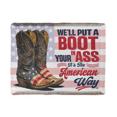 The American Way Woven Blanket