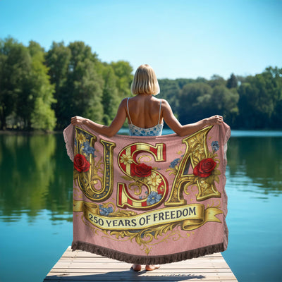 America the Beautiful™ 250 Years of Freedom Heirloom Blanket