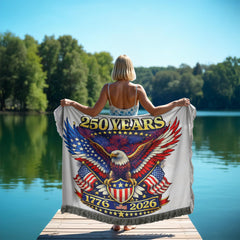 250 Years of Freedom™ American Eagle Heirloom Blanket