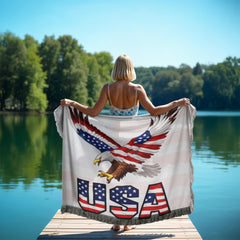 Wings of Freedom™ American Eagle Heirloom Blanket
