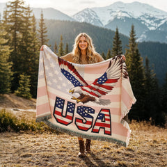 Wings of Freedom™ American Eagle Heirloom Blanket