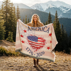 To The Land We Love – America's 250th Anniversary Heirloom Blanket