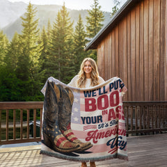 The American Way Woven Blanket