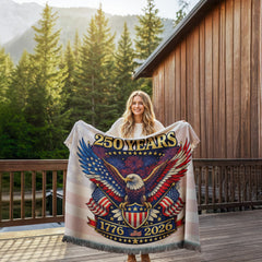 250 Years of Freedom™ American Eagle Heirloom Blanket