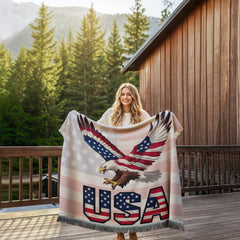 Wings of Freedom™ American Eagle Heirloom Blanket