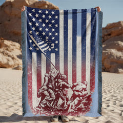 Freedom Was Never Free™ Veteran Tribute Heirloom Blanket