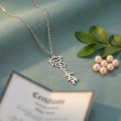 Personalized Graduation Name Necklace – A Gift for Their Next Chapter
