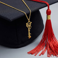 Personalized Graduation Name Necklace – A Gift for Their Next Chapter