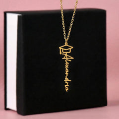 Personalized Graduation Name Necklace – A Gift for Their Next Chapter